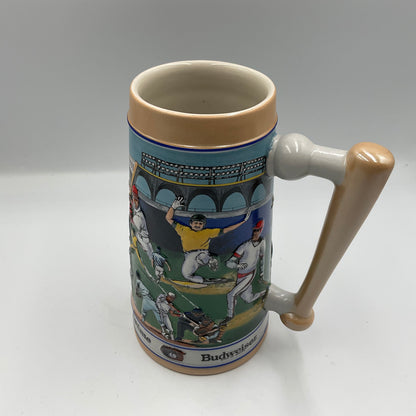 1990 Budweiser Sports Series Baseball Stein with Box Ceramarte Brazil