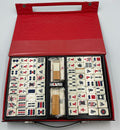 Vintage 1960s Chinese Mah-Jong Game of Four Winds Travel Size Complete Set