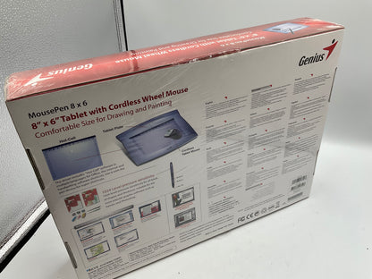 Genius MousePen Drawing Tablet (Metallic Slate Blue)