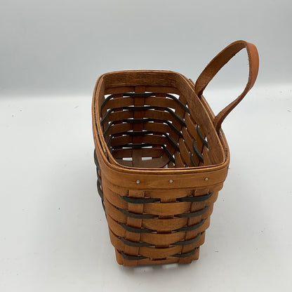 Longaberger Small Wooden Rectangle Basket