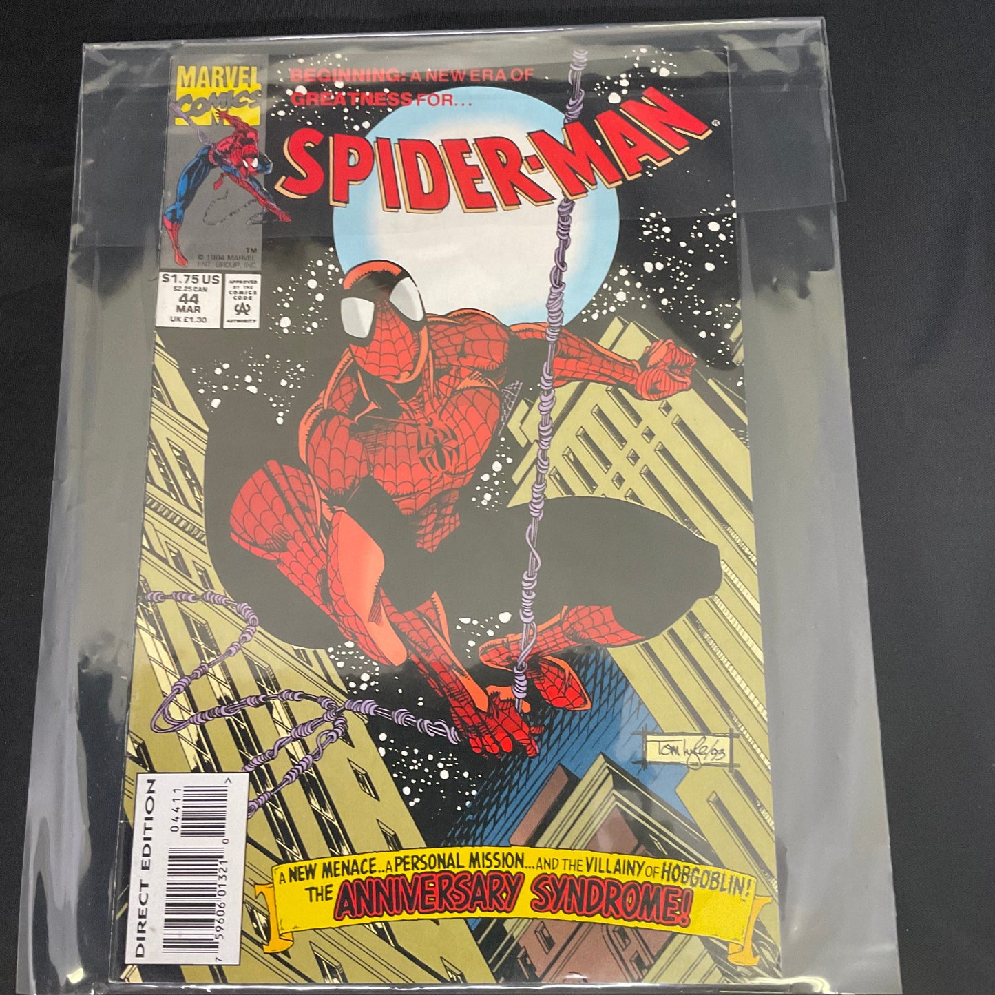 Spider-Man The Anniversary Syndrome #44 Vintage 1994 Marvel Comic Book