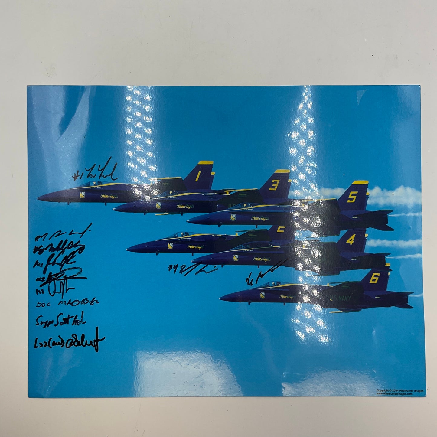U.S. Navy Blue Angels 11X14 Promotional Poster