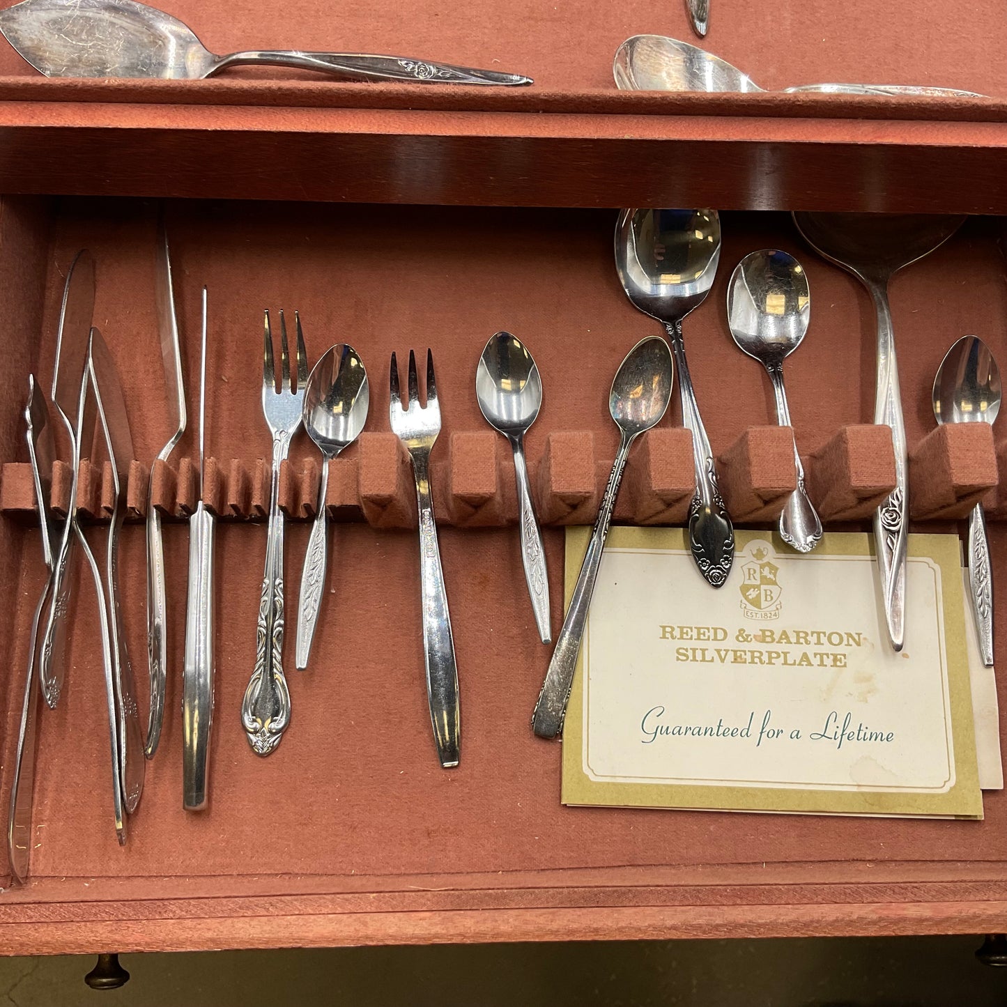 Ready JB M.I. Naken Co. Reed & Barton Silverplate