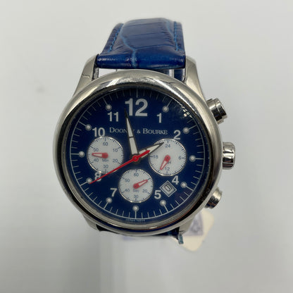Dooney & Bourke Chronograph Watch Blue