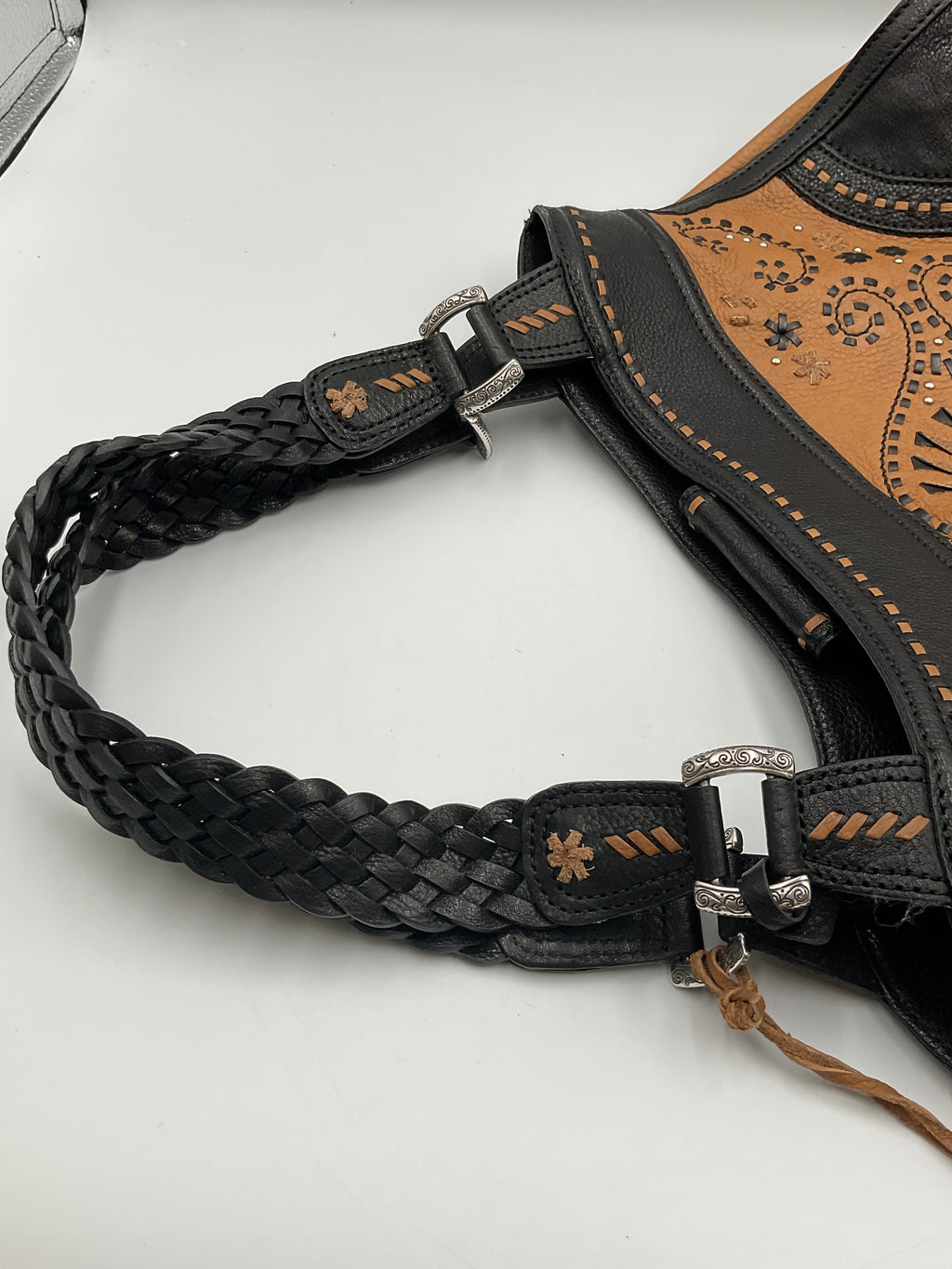 Brighton Montana Montreal Shoulder Bag Pebbled Leather Hobo Bag