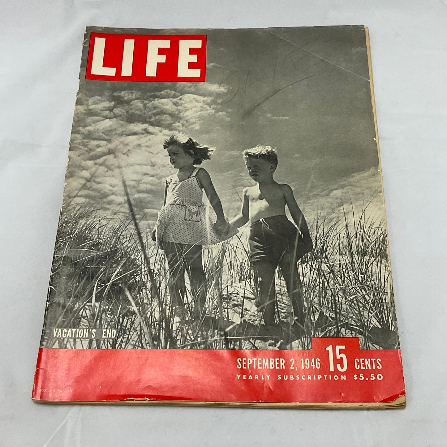 LIFE Magazine Vintage September 2 1946 Vacation’s End 15 Cent Cover Price