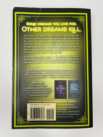 Lair of Dreams: A Diviners Novel by Libba Bray Paperback Book