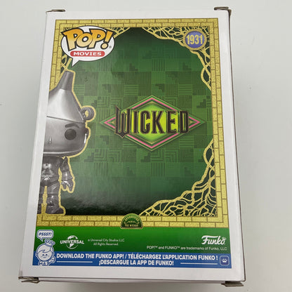 Wicked Tin Man Funko Pop! Movies #1931 Vinyl Figurine Minor Box Imperfections