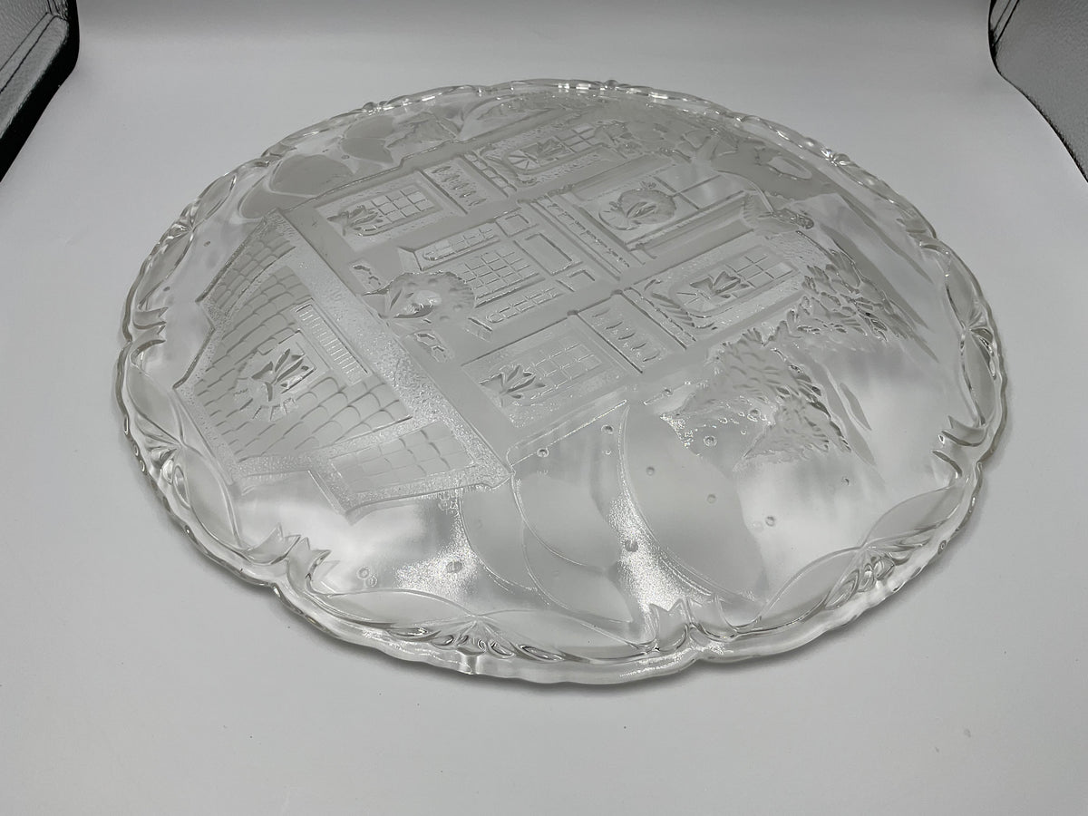 Mikasa "Winter Wonderland" 15-inch Round Hostess Platter