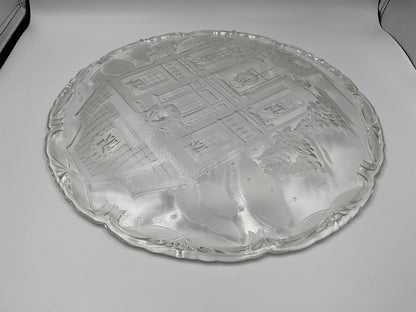 Mikasa "Winter Wonderland" 15-inch Round Hostess Platter