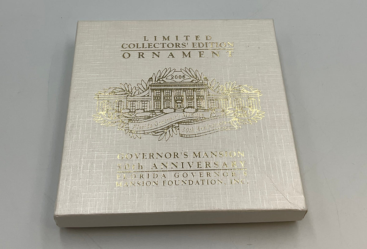 2006 Florida Governor's Mansion 50th Anniversary Christmas Ornament