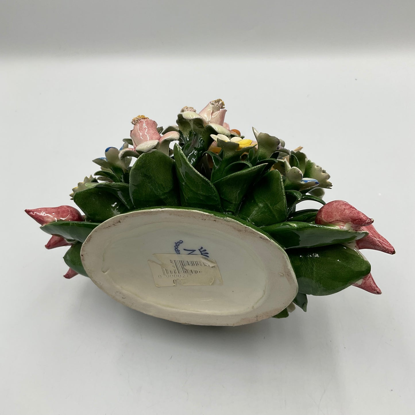 Nova Capodimonte Porcelain Floral Arrangement