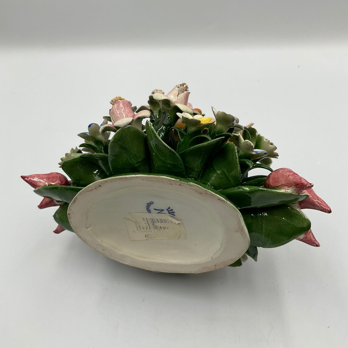 Nova Capodimonte Porcelain Floral Arrangement