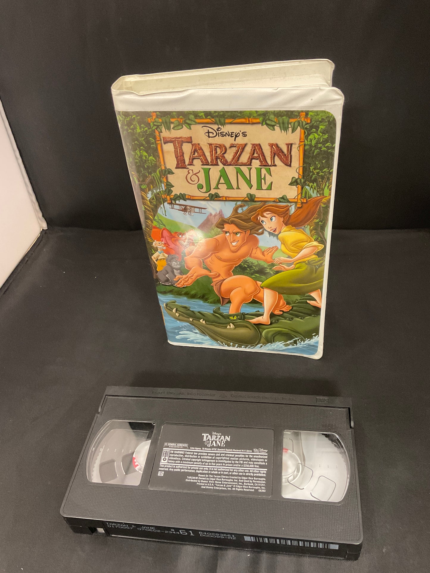 Disney’s Tarzan & Jane VHS Tape