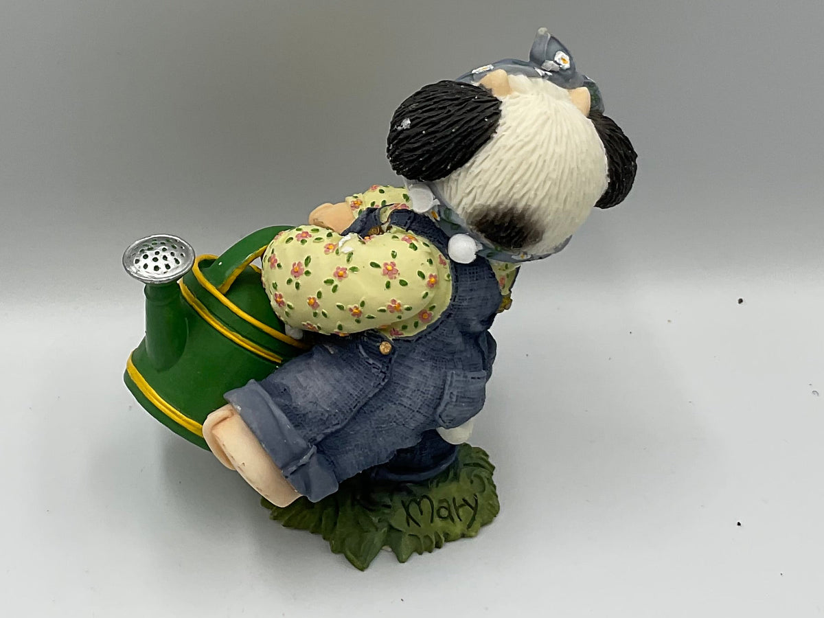 Enesco Mary's Moo Moos A Splash of Country Charm 787108 John Deere Cow