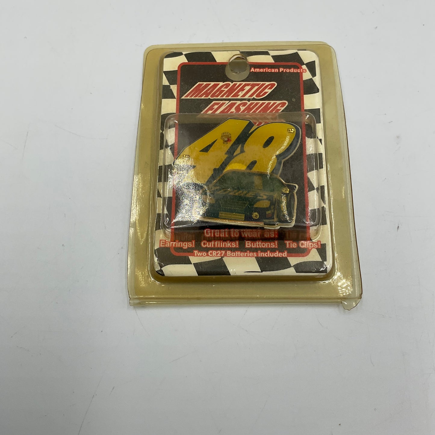 NASCAR Magnetic Flashing Pin#48 Jimmie Johnson