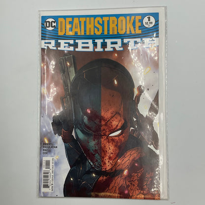 DC DeathStroke Rebirth #1 DC Comics