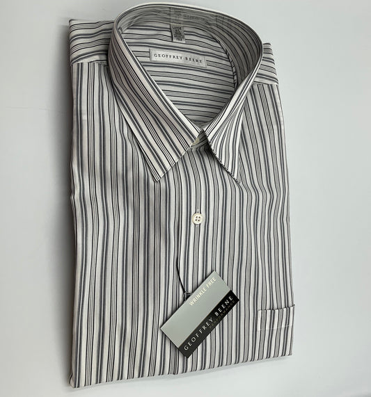Geoffrey Beene Men's Dress Shirt Size L 16.5 34/35 New with Tags