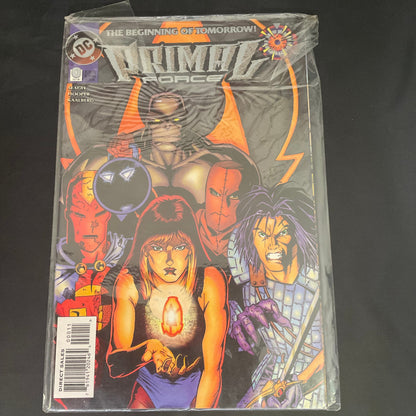 The Beginning Of Tomorrow Primal Force #0 Comic 1994 DC