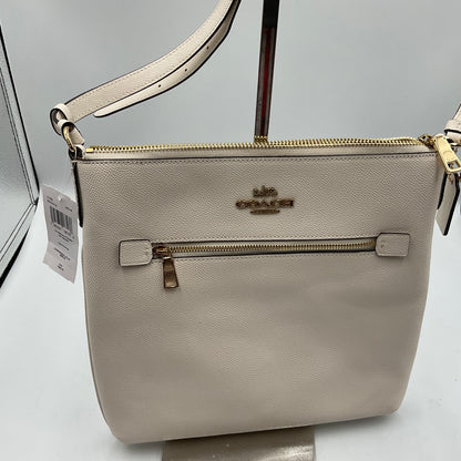 Coach Leather Rowan File Bag IM/Chalk Off White Crossbody New with Tags NWT