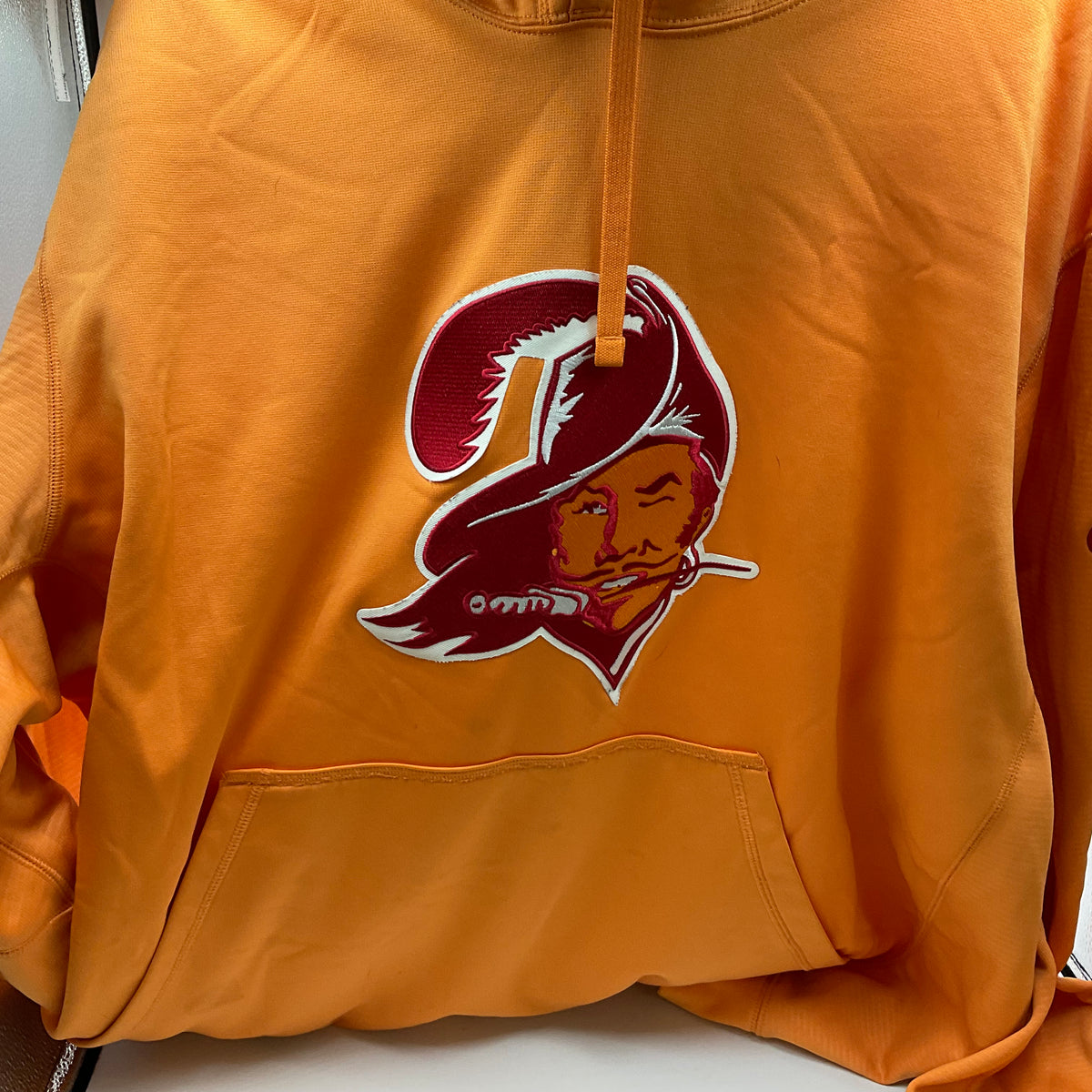 Nike Hoodie Orange Tampa Bay Buccaneers Bucco Bruce Club Pullover