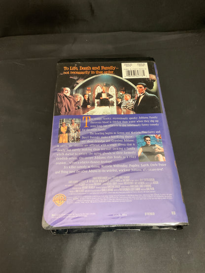 Warner Bros. Addams Family Reunion VHS tape
