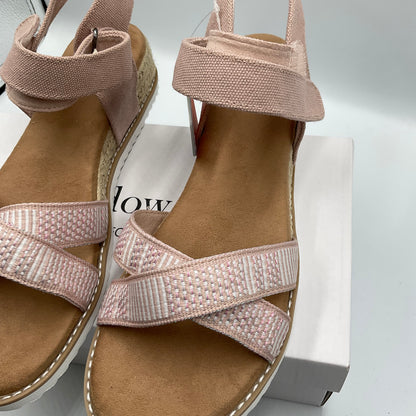 Dodow Womens's Sandals Pink Size 11