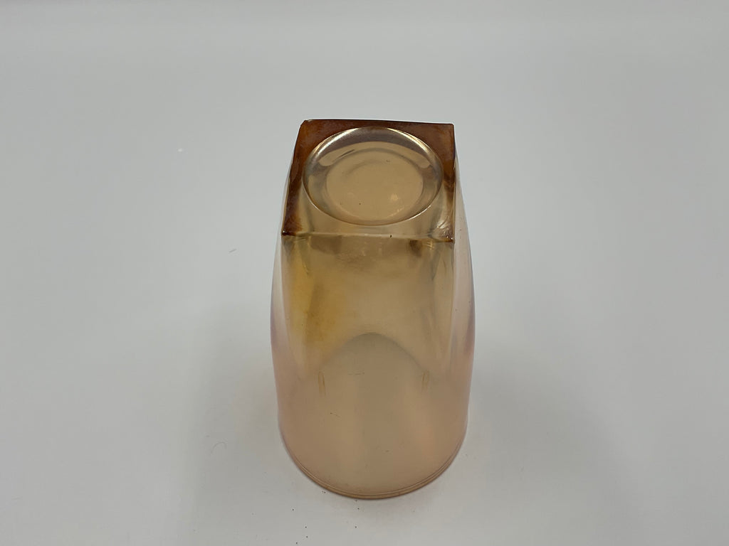 Jeannette Glass Moderne Marigold Carnival Glass Tumbler