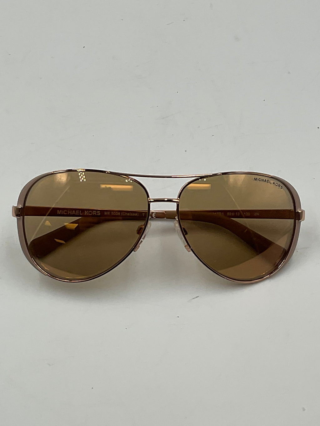 Michael Kors MK5004 Chelsea Sunglasses Pilot Aviator Double Bridge