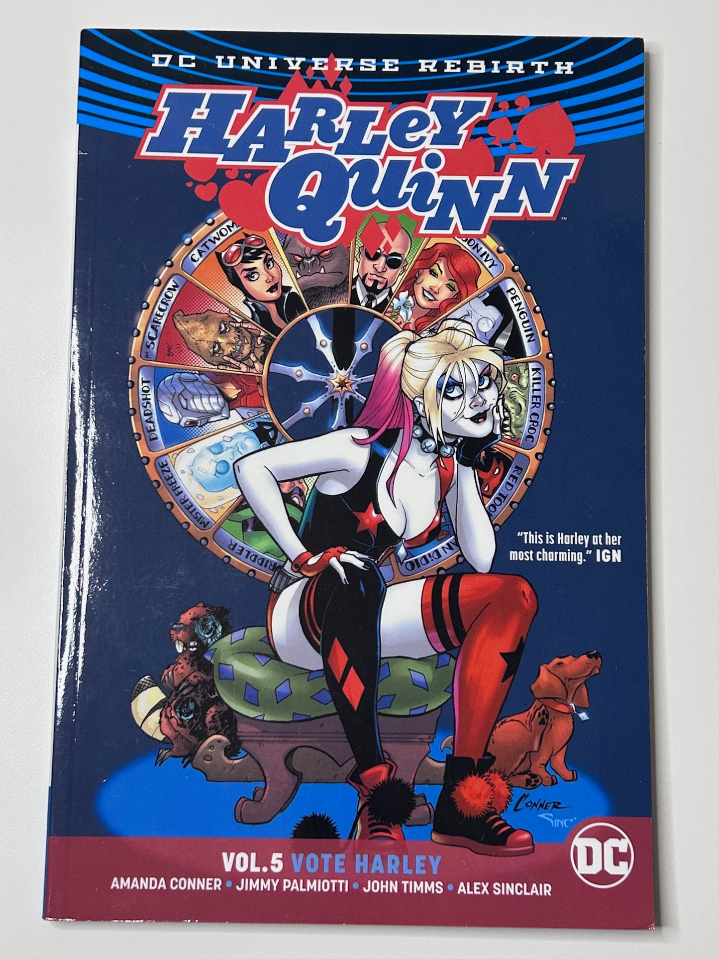 Harley Quinn Vol 5: Vote Harley DC Comics Rebirth