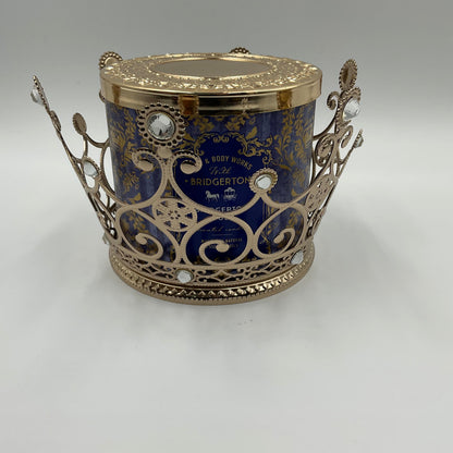 Bath & Body Work’s Bridgerton Study Candle with Bridgerton Crown Candle Holder
