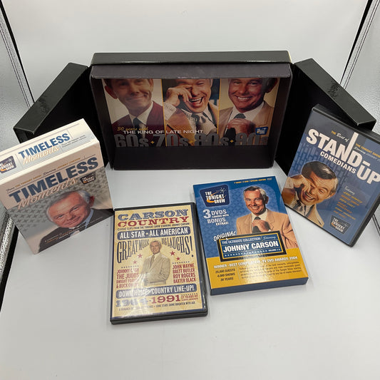 Heeere’s Johnny Starring Johnny Carson The Definitive DVD Box Sets