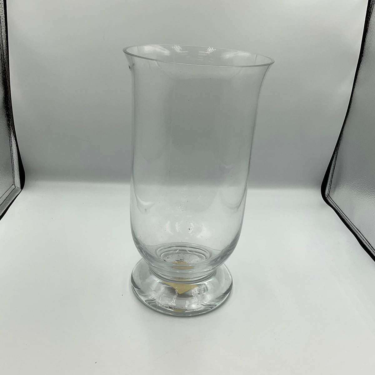 Glass Hurricane Vase
