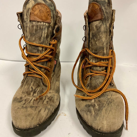 Black Rock Brown and Camo Hunting Leather Work Boots