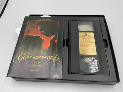 Gone With the Wind 50th Annivwesary VHS Box Set 1989 COA Program Limited
