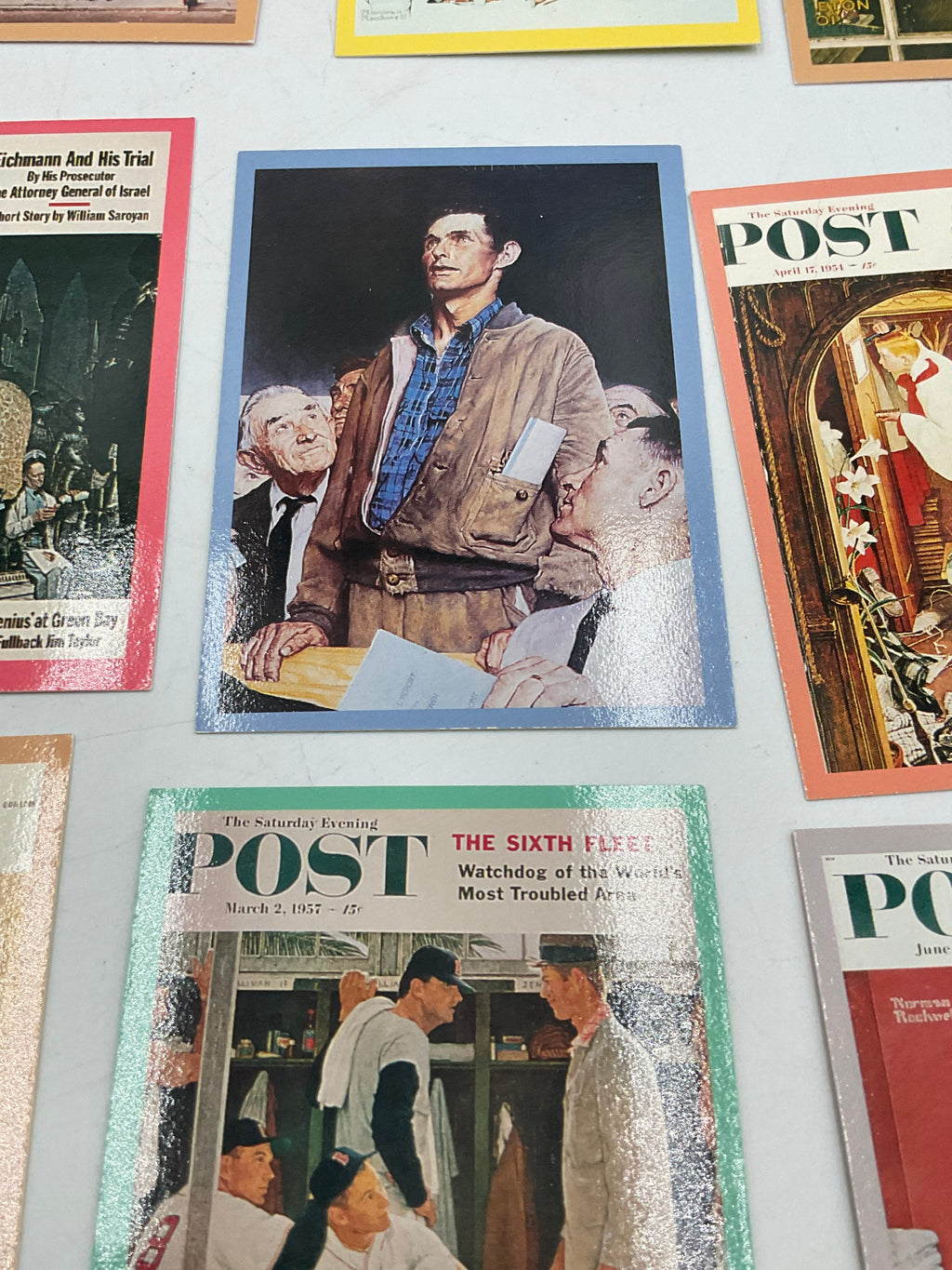 Vintage 1993 Norman Rockwell Series 2 Trading Card Lot