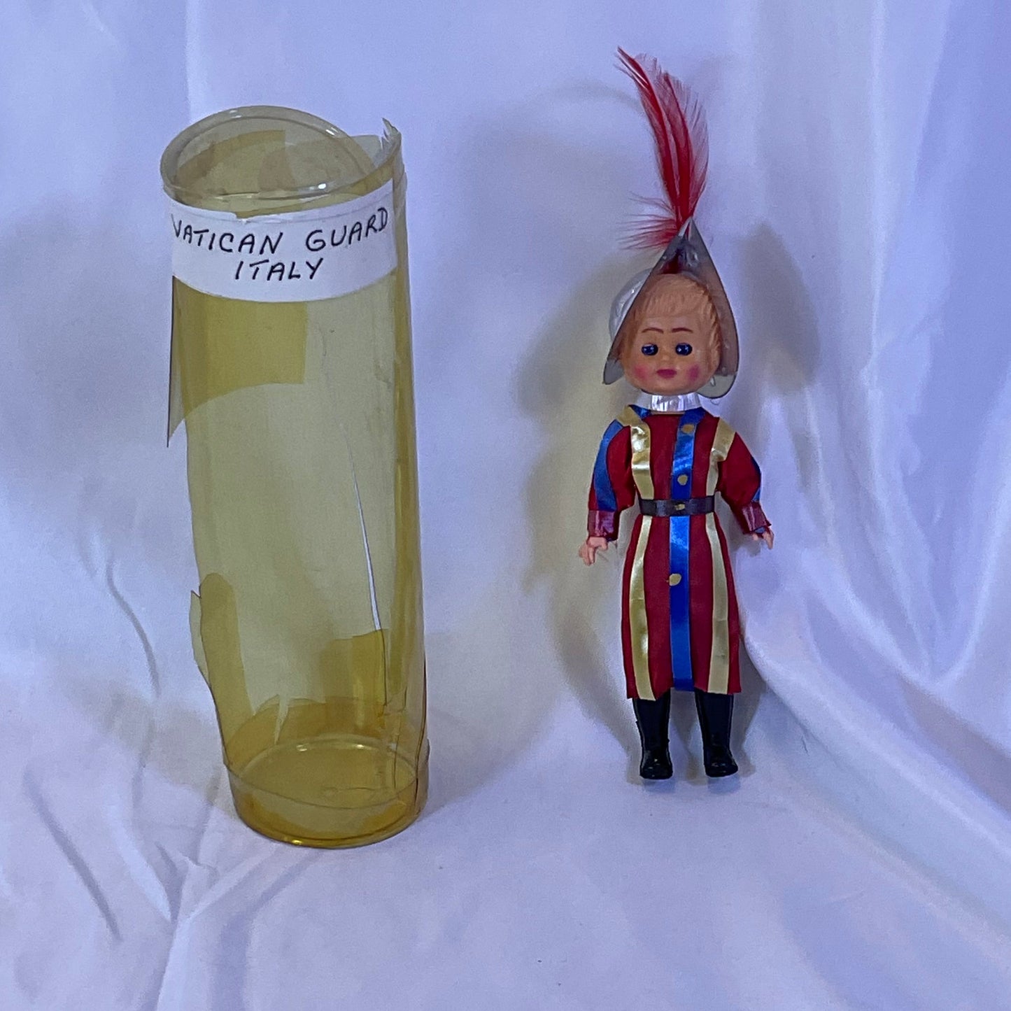 Vatican Swiss Guard Italian Made Small Doll
