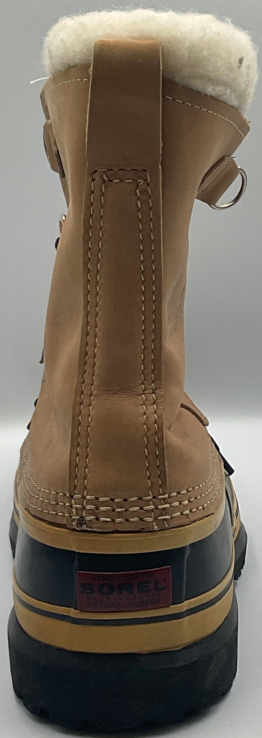 SOREL Caribou Buff Brown Waterproof Winter Snow Boots Size 12