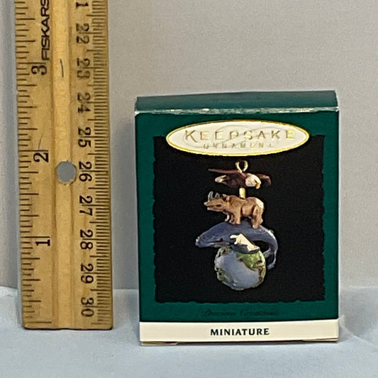 Hallmark Keepsake Miniature Christmas Ornaments 1991-1995
