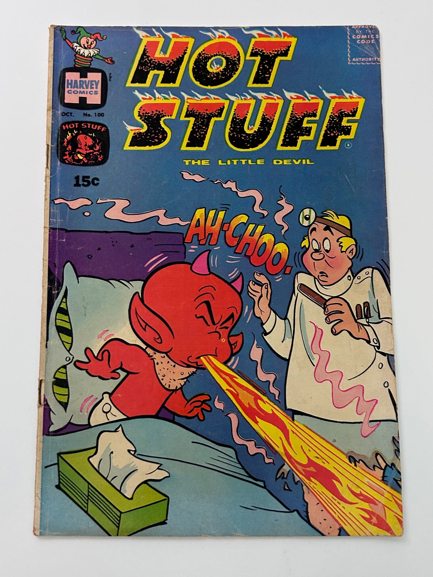 Hot Stuff the little Devil No.100 Vintage 1970 Harvey Comic Book