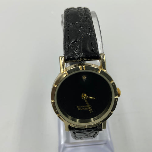 Vintage Style Women’s Diamond Quartz Wristwatch