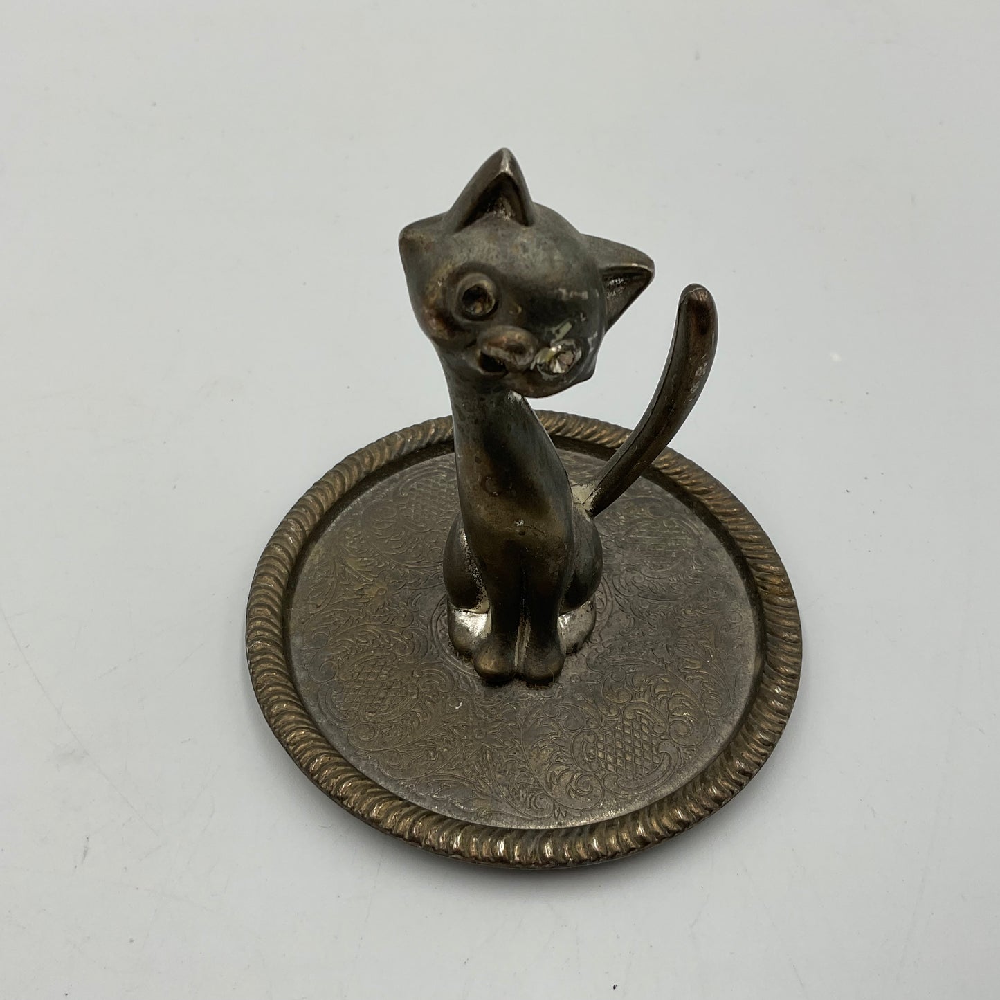Vintage Cat Ring Holder