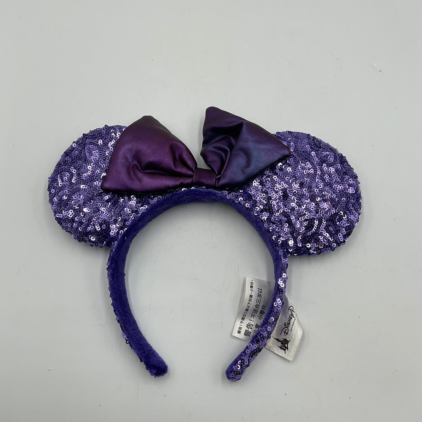 Disney Parks Minnie Mouse Purple Potion Sequin Headband