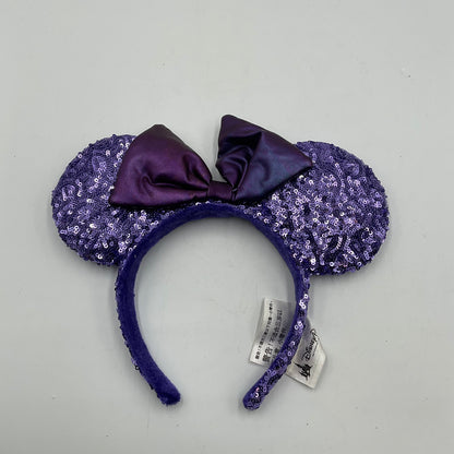 Disney Parks Minnie Mouse Purple Potion Sequin Headband