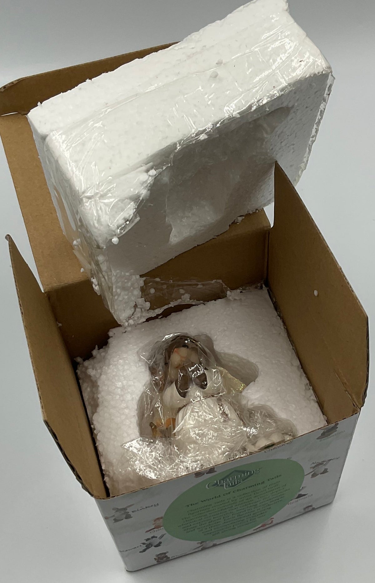 Collectible figurine kit from the Charming Tails collection by Fitz and Floyd