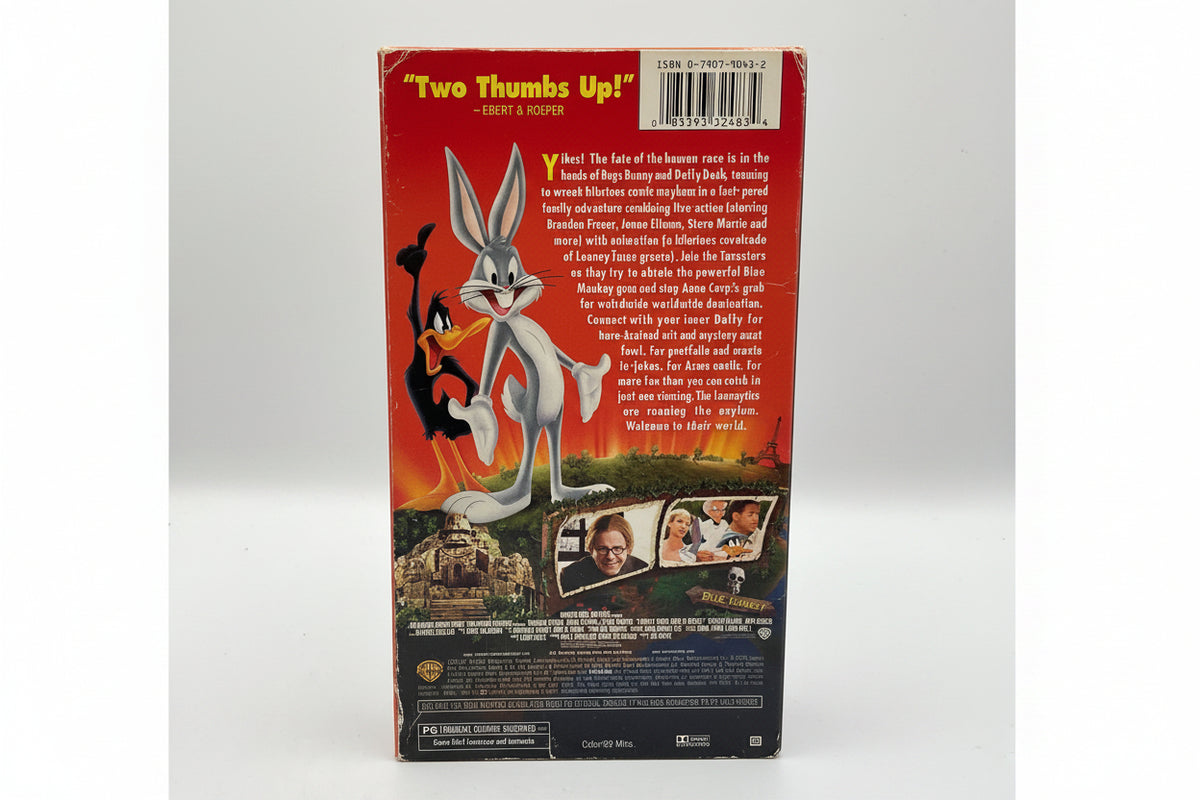 Looney Tunes Back in Action Vintage VHS Video Tape WB Movie Untested