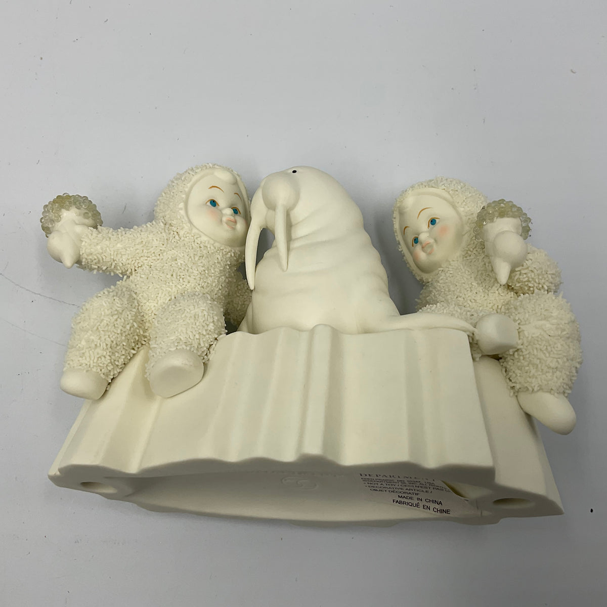 Department 56 Snowbabies What's Your Favorite Flavor Walrus Figurine w/ Box