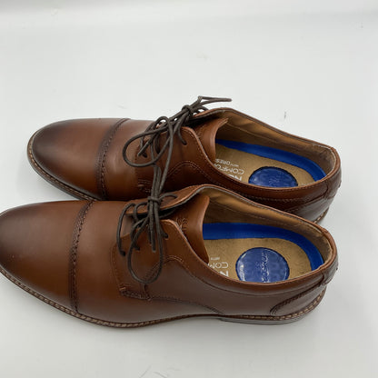 Nunn Bush Brown Leather Oxford Dress Shoes Men’s Size 9.5 M
