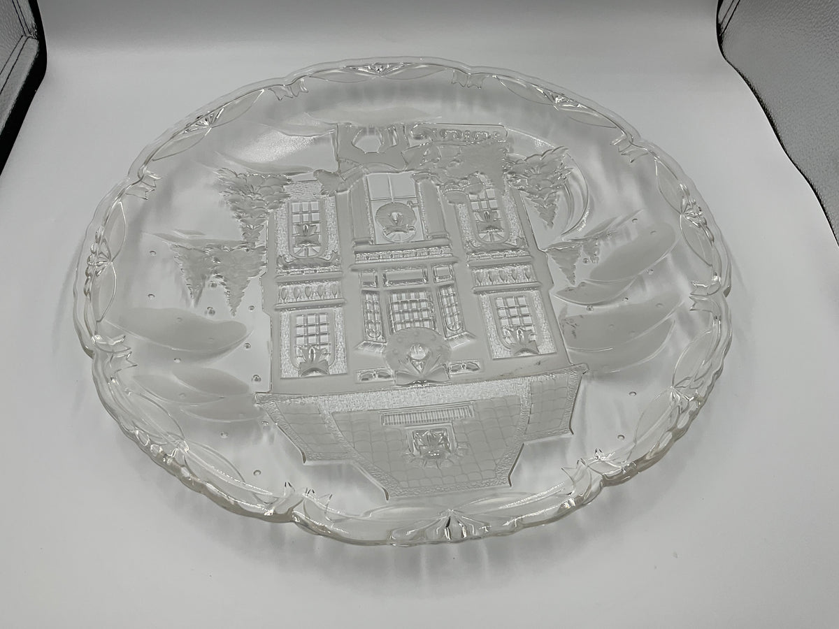 Mikasa "Winter Wonderland" 15-inch Round Hostess Platter