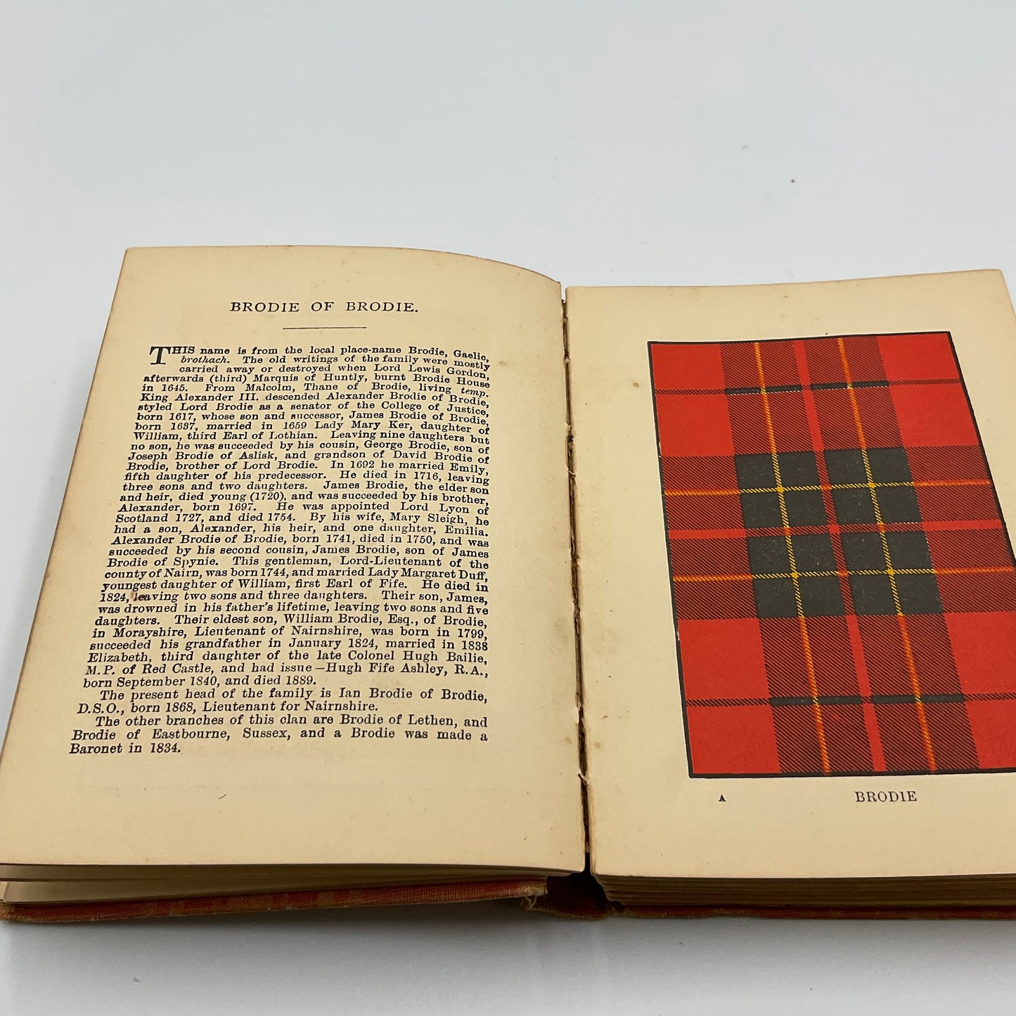 Antique “The Scottish Clans & Their Tartans  By Ward, Lock & Company LTD